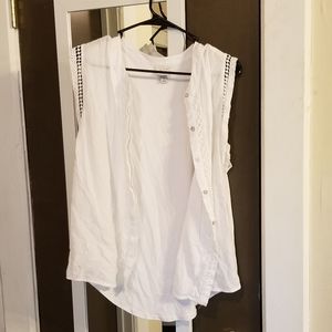 White flowy tunic